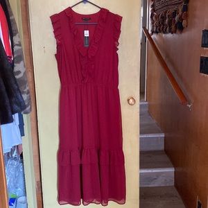 Banana Republic midi dress.